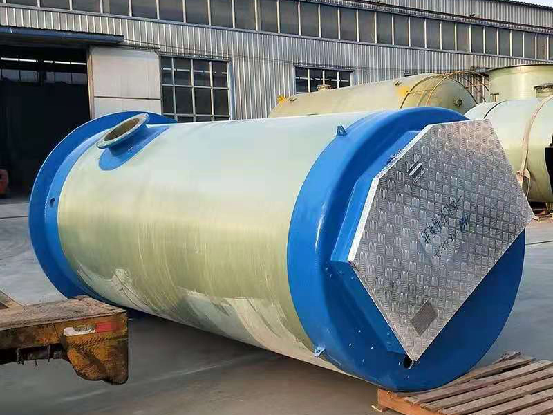 簡約風格市政一體化預制泵站-美觀大方-融入城市環境